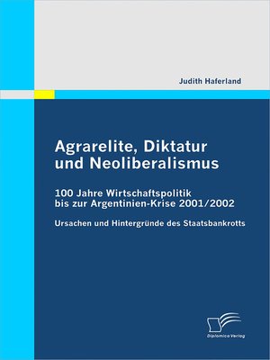 cover image of Agrarelite, Diktatur und Neoliberalismus